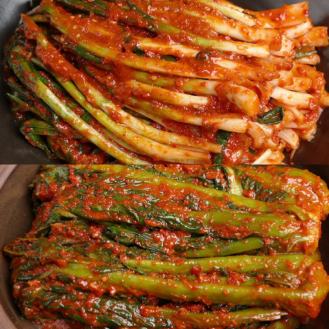 [황장군] 당일제조 여수 갓김치2kg +파김치 1kg, 갓김치2kg +파김치 1kg 세트, 1세트