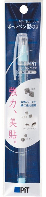 Tombow AQUAPiT PT-WP 膠水筆 適用裝飾零件, 1個