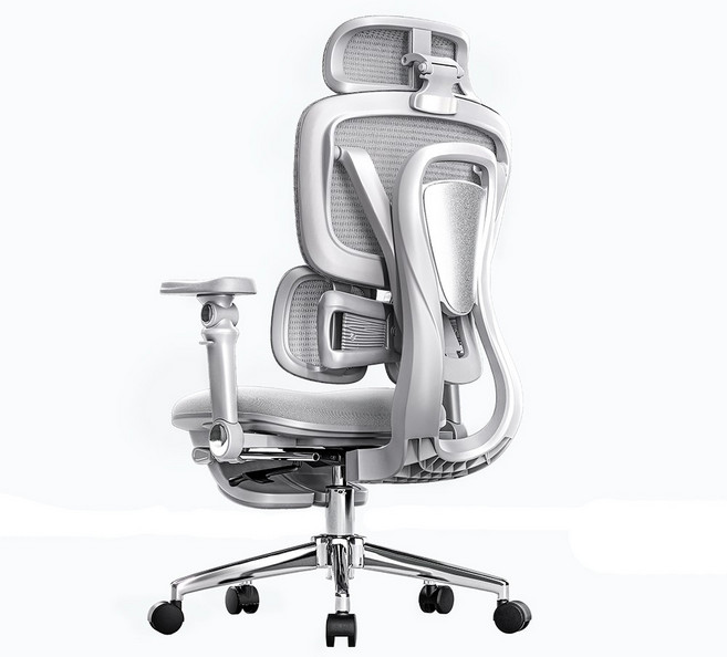 Xpanse 氣壓式人體工學椅 仰躺電腦椅 適用身高155-185cm, T10 Pro-7D 鈦灰-萬向揉腰