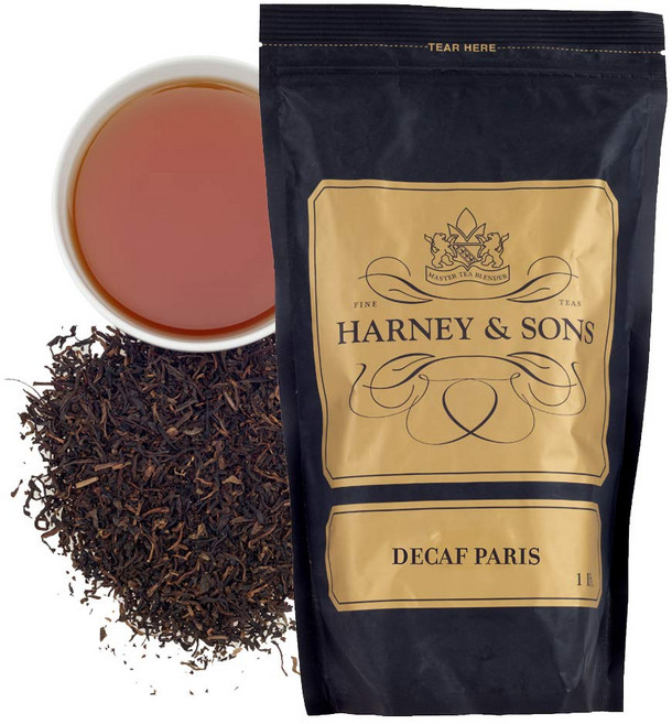 하니 & 손 디카페인 파리 티 | 454g 루즈 리프 티 Harney & Son Decaf Paris Tea| 16 oz Loose Leaf Tea, 1개, 1