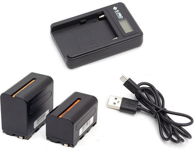 LED 조명용 배터리 충전기 세트 KC 인증 정품 F타입 호환 룩스패드 고독스, 중용량(FS-770N), 1개, 중용량(FS-770N)