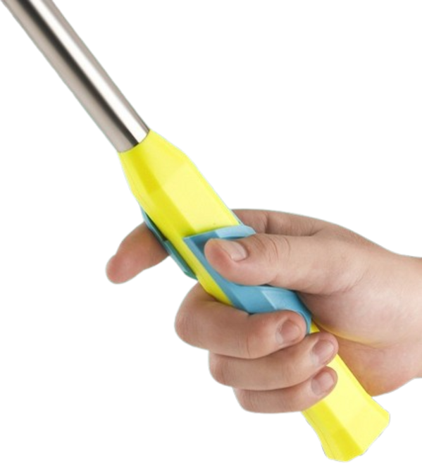 에이셉트 초보자용 배드민턴 그립 교정기, 1개, 화이트