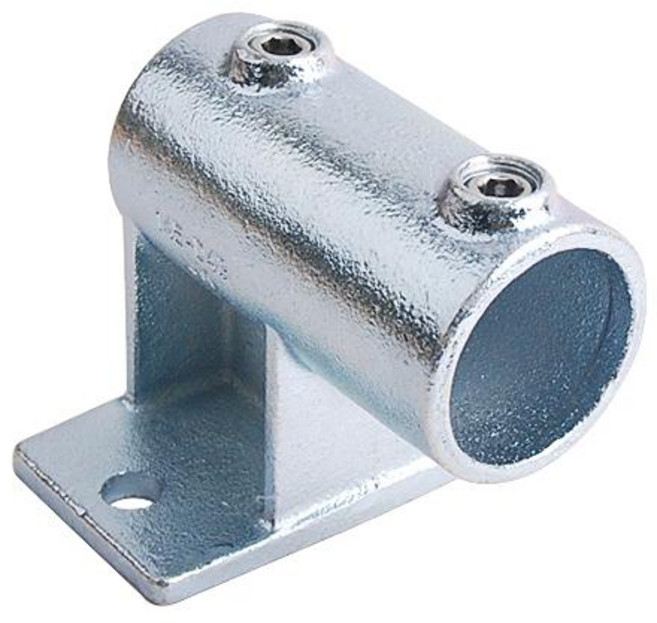 JH 다용도 파이프클램프 145 40A-48.3mm 실버, 1개