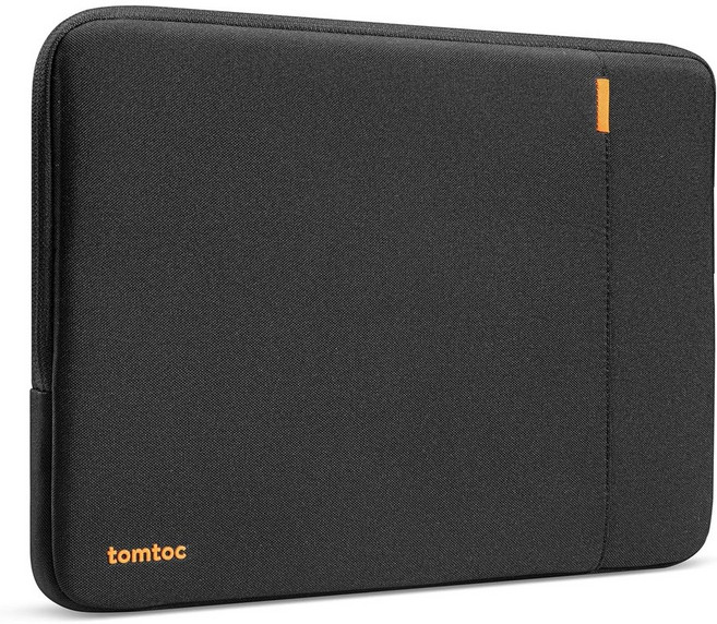 tomtoc MacBook Neo A18 케이스 360°보호 13인치 맥북에어 대응, 블랙