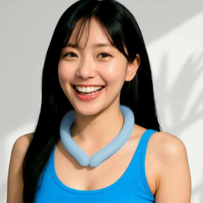 닥터로렌 1초만에 빙하기 아이스 넥쿨러 넥밴드, 2개