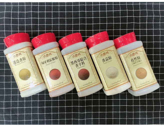 小磨坊 迷迭香粉 甜紅椒粉 匈牙利紅椒粉 墨西哥綜合香辛料 香蒜粉 孜然粉 馬芹子粉 墨西哥香料, 1個, 小磨坊-香蒜粉