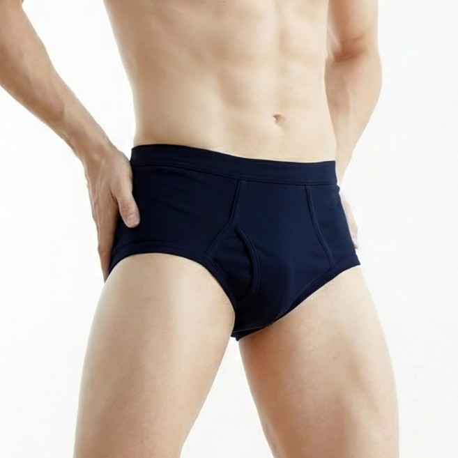 BYC 3매입 순면 100% 남성 면팬티 속옷 남자 면 브리프 통기성 위생팬티 삼각 팬티 세트