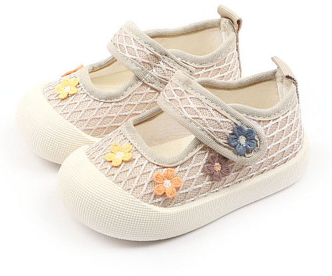 디오카사 봉봉플라워슬립온 여아봄신발