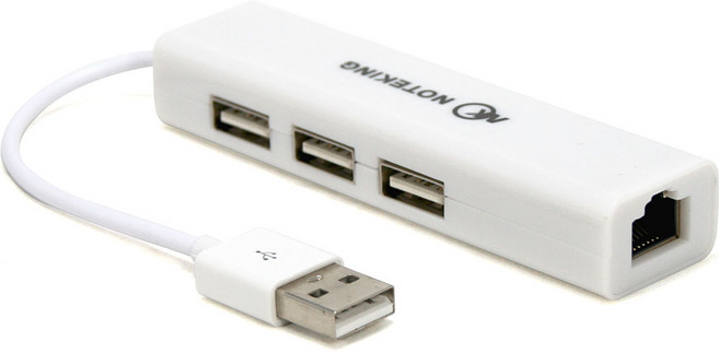 노트킹 PC 데스크탑 노트북 USB 인터넷 연결 케이블 유선 랜카드 RJ-45 USB TO LAN 젠더 랜포트 동글 K-UED2, 1개