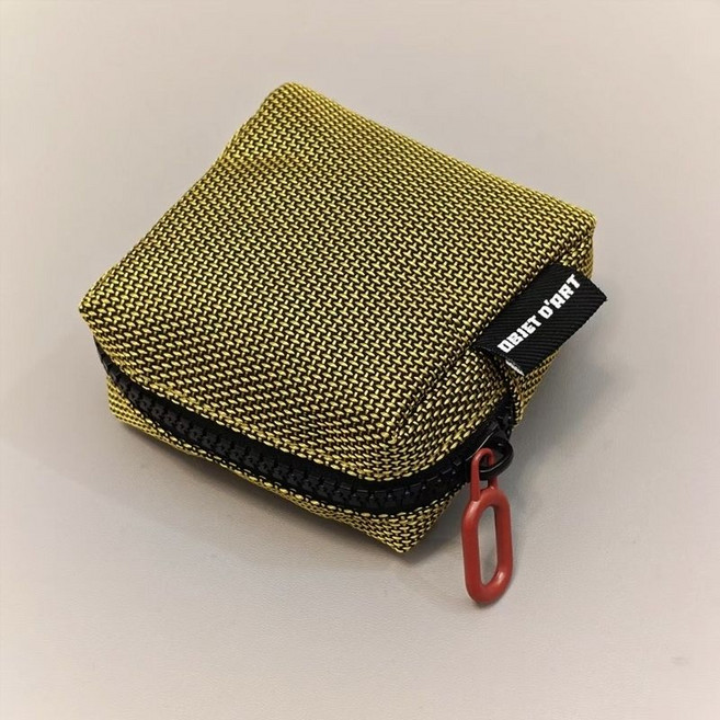 OBJET D'ART 迷你鑰匙包耳機包零錢包, 1個, 綠色