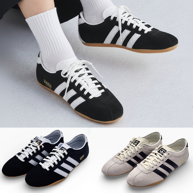 [국내매장판] 아디다스 도쿄 블랙 오프화이트 단화 스니커즈 도쿄여성운동화