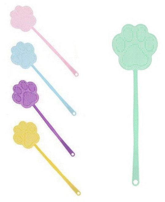 다파요몰 발바닥파리채 미니파리채 휴대용파리채, 원컬러, 1개