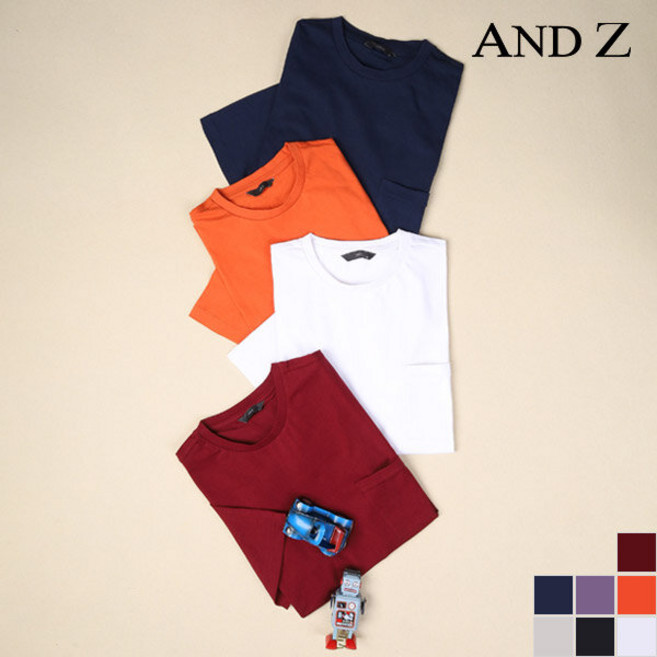 지오지아 앤드지 베이직 라운드 반팔 티셔츠 (BZA2TR1181)