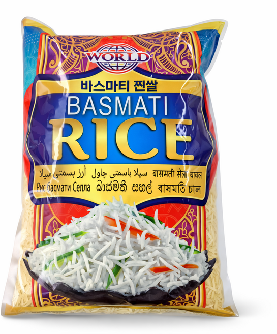 World Basmati Rice 바스마티 라이스, 1Kg, 1개