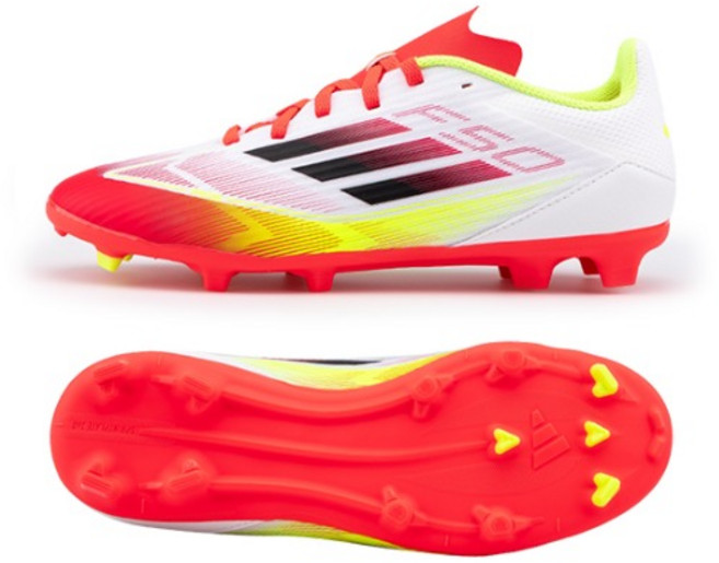 아디다스 키즈 여성 축구화 F50 리그 FG/MG J IE3747