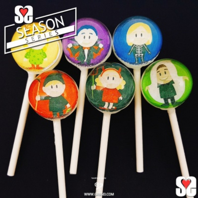 화이트데이 할로윈 캐릭터(마쉬멜로우맛) (6개입), 19g