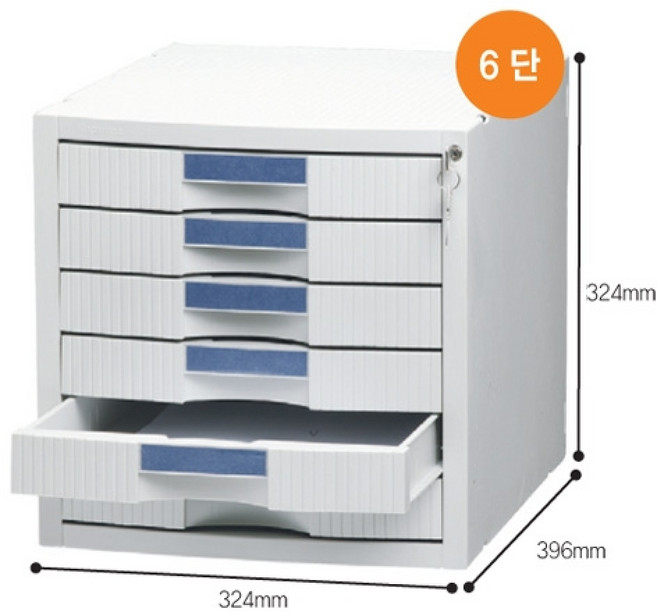 카파맥스 6단 멀티서류함 정리함 99102 문구 사무용품, 단품, 1단