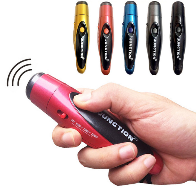 안전 호신용 호각 운동 여성 귀가길 휘슬 경보기 전자 호루라기, 블랙, 1개