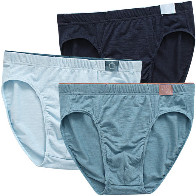물랑루즈 올리 인견 주니어 브리프 삼각팬티 3종