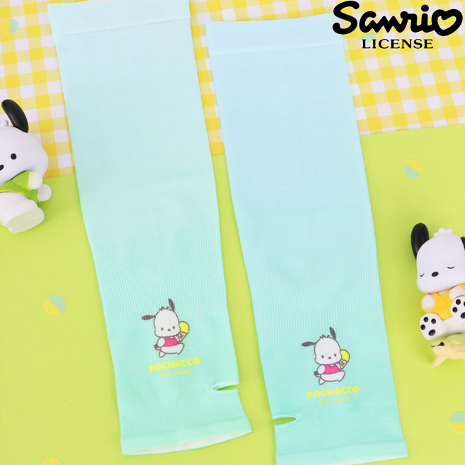 쿨토시 산리오 손등토시 냉감 팔토시 여름필수품 (정품) 캐릭터쿨토시