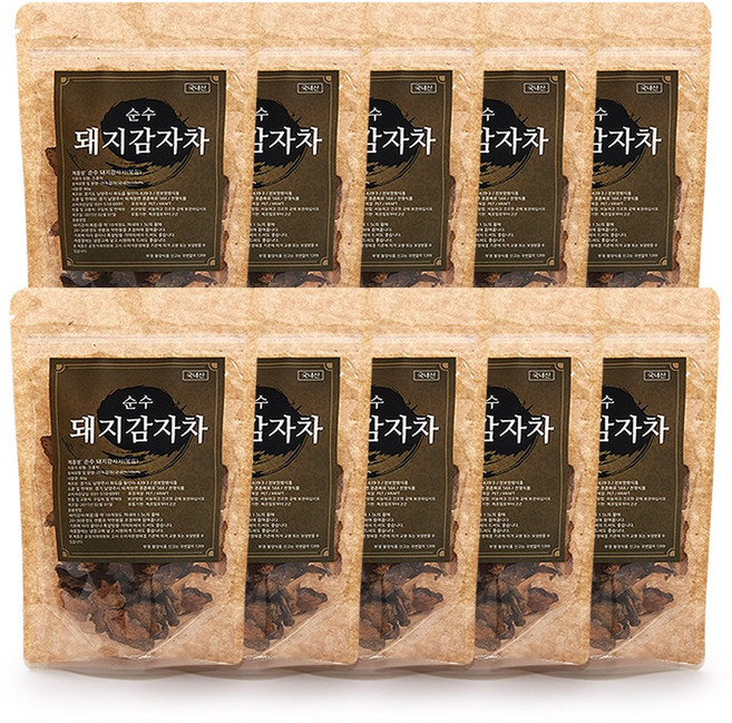 티랑 국내산 순수 돼지감자차 80g 10봉, 10개
