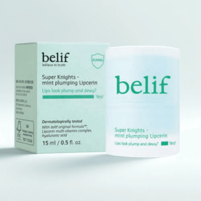 주름개선 슈퍼나이츠 - 민트 플럼핑 립세린, 1개, 15ml