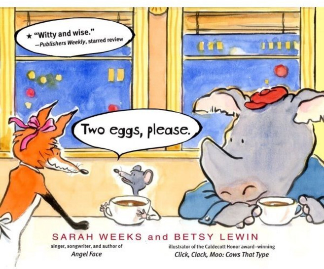 Two Eggs Please. Paperback, Aladdin Paperbacks