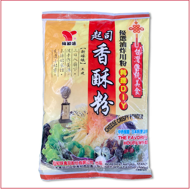 仙知味 起司香酥粉, 500g, 1個