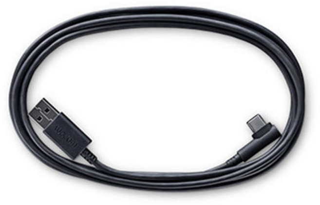 와콤 인튜어스프로 USB 케이블 ACK-422-06, 블랙, 1개