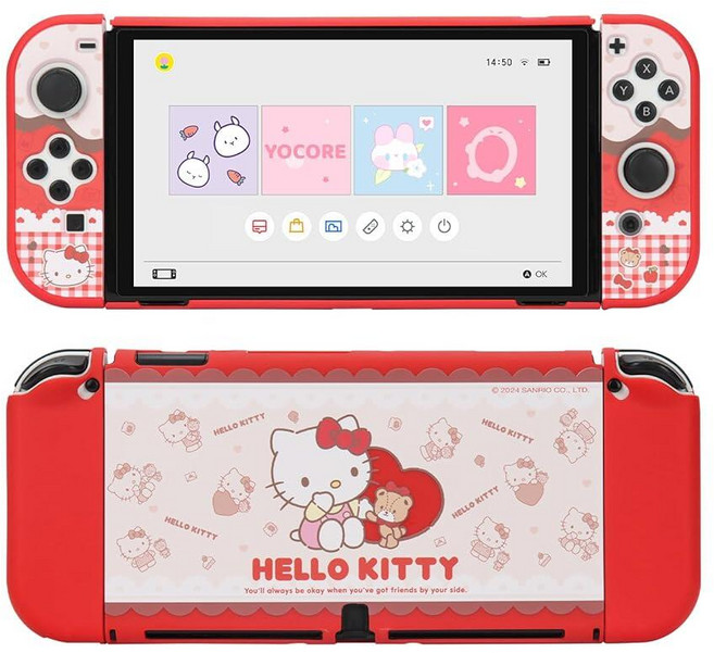 YOCORE Cute Slim Switch Protective Case for Nintendo Switch OLED Slim Cover Case Anti-Scratch Sh, 156718 YOCORE Cute Slim Switch