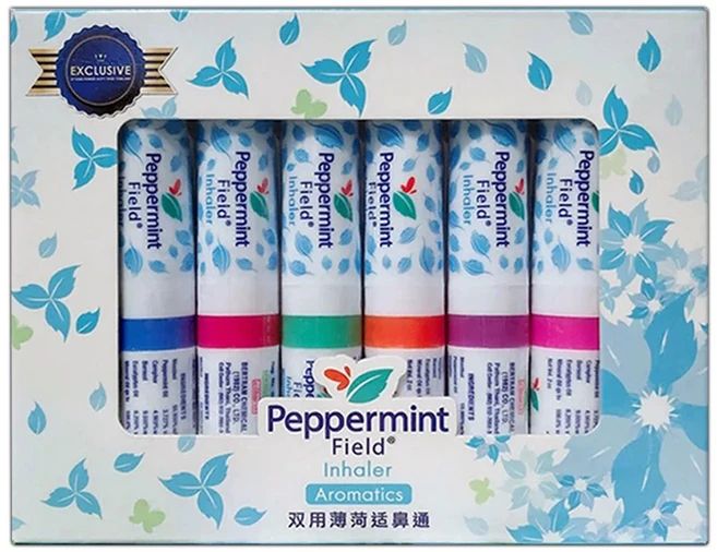 페퍼민트필드 야돔 인헤일러 6개, 1세트 - 쿠팡