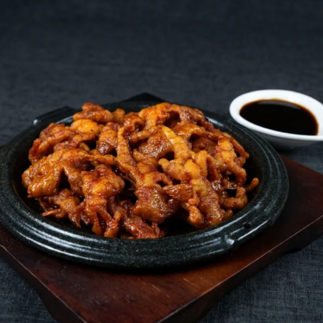 화신닭발 직화 안매운 순한양념 간장 무뼈닭발 160g, 1개