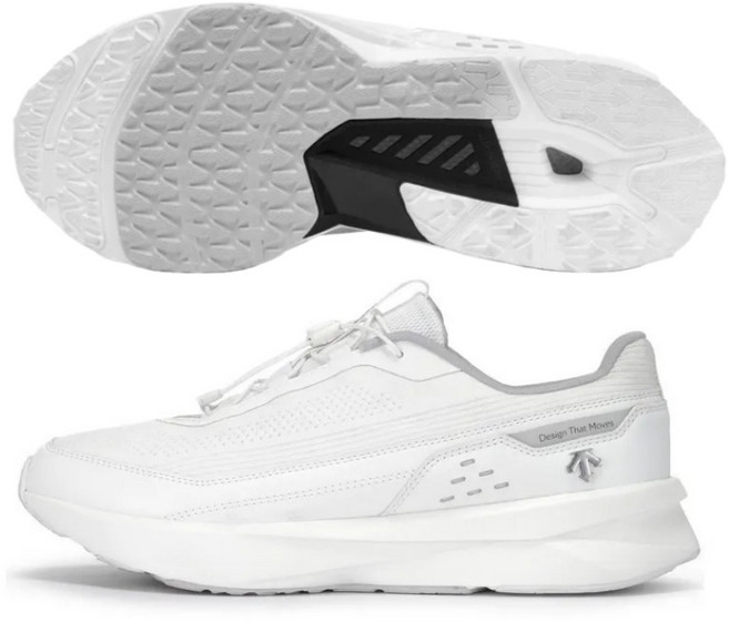 DESCENTE 디센트 남성 DFLUID 러닝화 화이트 달리기화 운동화 기능성 신발 방한D4331RRN28-WT