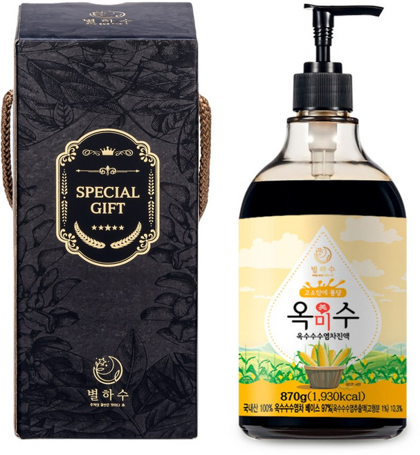 별하수 옥수수수염차 진액 선물세트, 870g, 9개