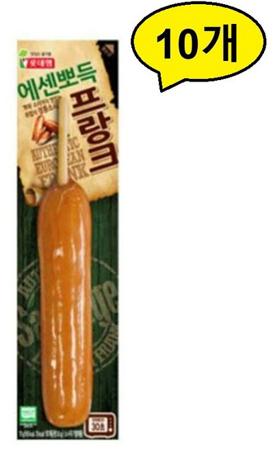 (무료배송) 롯데햄 에센뽀득 프랑크 70g x 10개