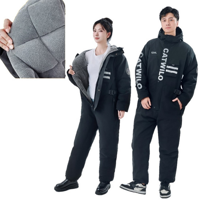 오토바이 방한복 배달 우주복 겨울 라이더 방한 일체형 스즈끼 스즈키 작업복 정비복 노다가 스즈끼복 스즈키복 BH20