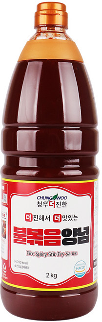 청우 더진한 불볶음양념, 1개, 2kg