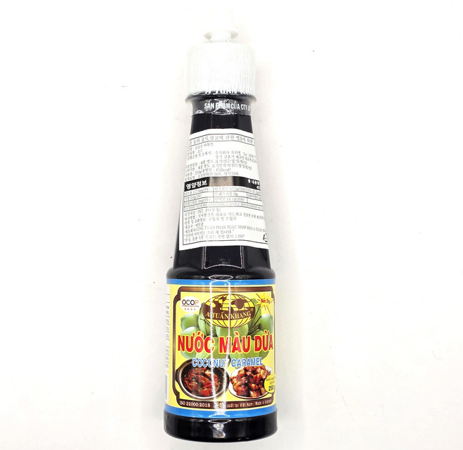 월드푸드 베트남 코코넛 카라멜 분짜 소스 NUOC MAU DUA BEN TRE, 1개, 250g