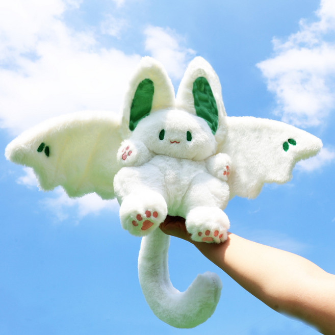 모사찌 귀여운 토끼 박쥐 인형 3종 애착 키링 생일선물 열쇠고리 가방고리