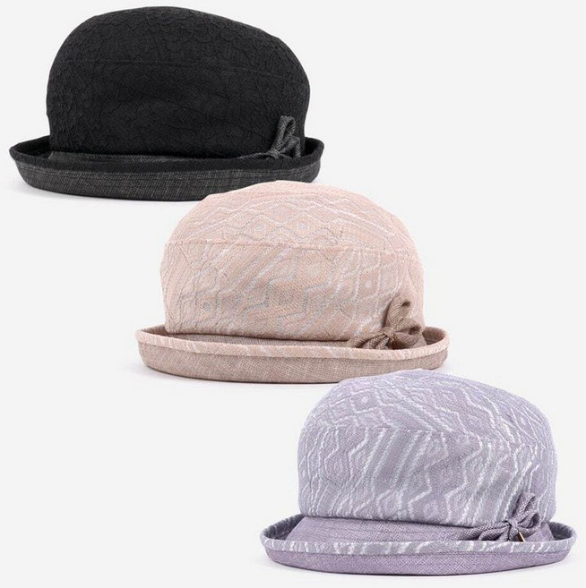 [백화점 정품] 닥스 벙거지 모자 햇빛가리개 등산 버킷햇 투톤 메쉬 E774