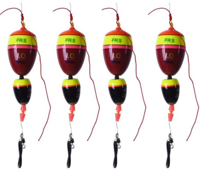 KD 5초채비완성 바다구멍찌세트 B타입 초보자용 바다찌낚시, 4개, 2호