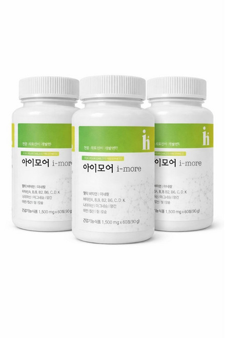 아이하이 아이모어 아이 면역증강 - 키영양제 60정, 3개