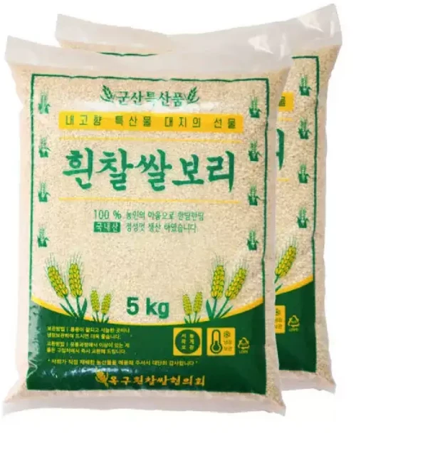 흰찰쌀보리 10kg(5kg+5kg) 25년 햇보리 잡곡, 10kg, 1개