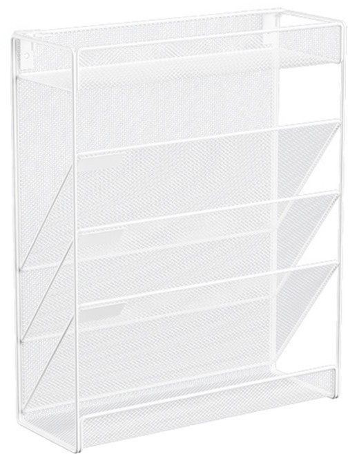 픽커스 메탈 파티션 서류 수납 정리함, 1개, 화이트