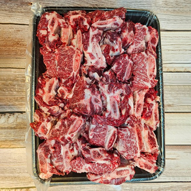 한우 1++ 9등급 거세 한우갈비 (찜탕용) 6kg, 1개