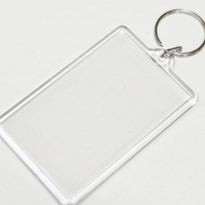 투명 아크릴 사진액자 키링 최애 포카 직사각 특대형 증사보관 미니액자, 10개, 상세페이지 참조