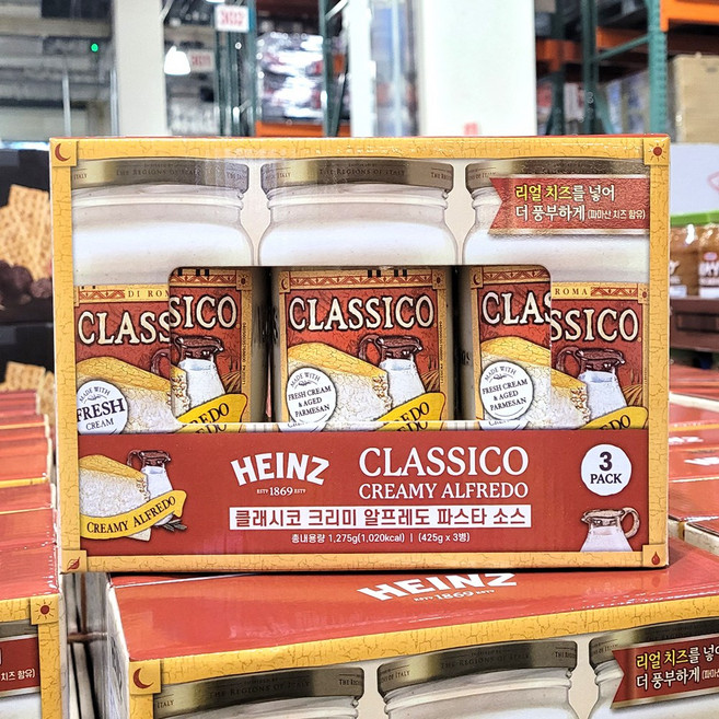 클래시코 크리미 알프레도 파스타소스, 425g, 3개