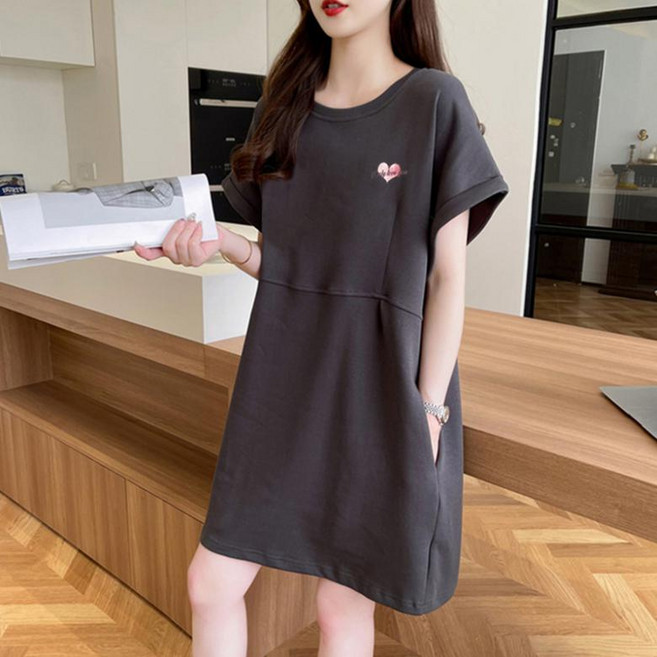 뉴욕멋쟁이 록스 캐릭터미니 반팔원피스