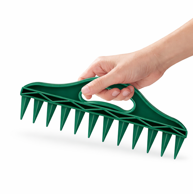 원예 씨앗 파종기 펀칭기 토양 구멍 타공기 텃밭 씨앗 심기 도구, 1개