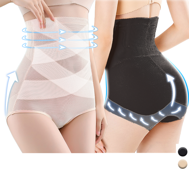 [퓨러나이브 심포니] 압박 최고강도 올인원 하체 보정 (뱃살 옆구리 엉덩이 허리 커버 바디 쉐이퍼 거들)